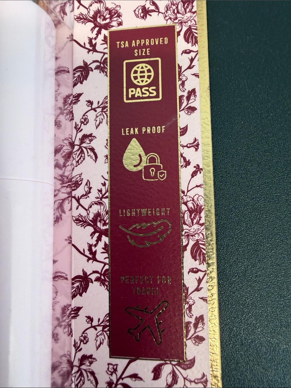 Wandering Moon | Wine Floral Packing Cube Travel Set (9) - Picture 13 of 14